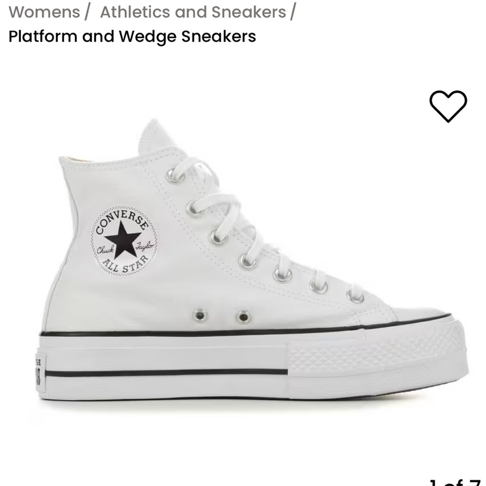 WOMEN'S CONVERSE CHUCK TAYLOR ALL STAR LIFT HI HIGH-TOP PLATFORM SNEAKERS